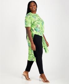 Nina Parker Trendy Plus Size Mesh Tunic  Created for Macy s   Reviews - Tops - Plus Sizes - Macy s at Macys